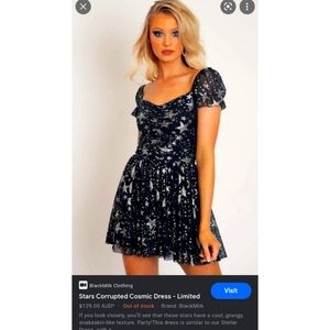 Black Milk Stars Corrupted Dress